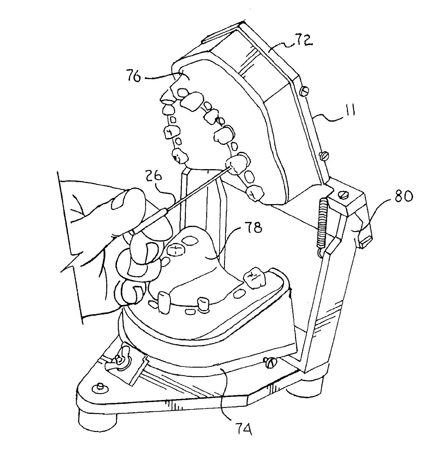 Dental training device