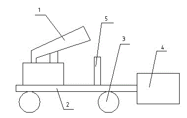 Long-distance mining sprayer