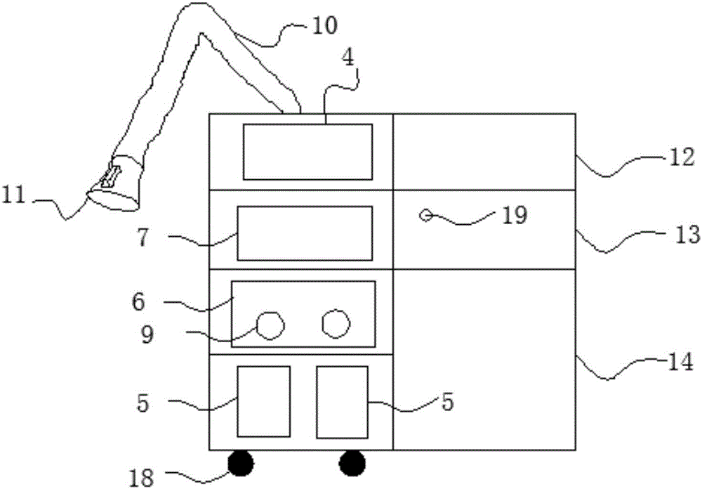 Welding soot purifier