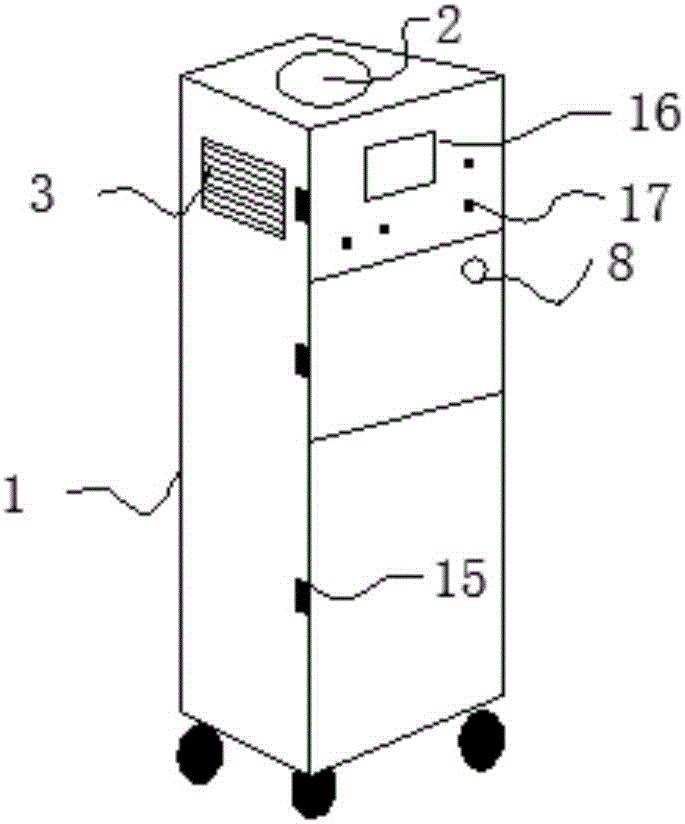 Welding soot purifier