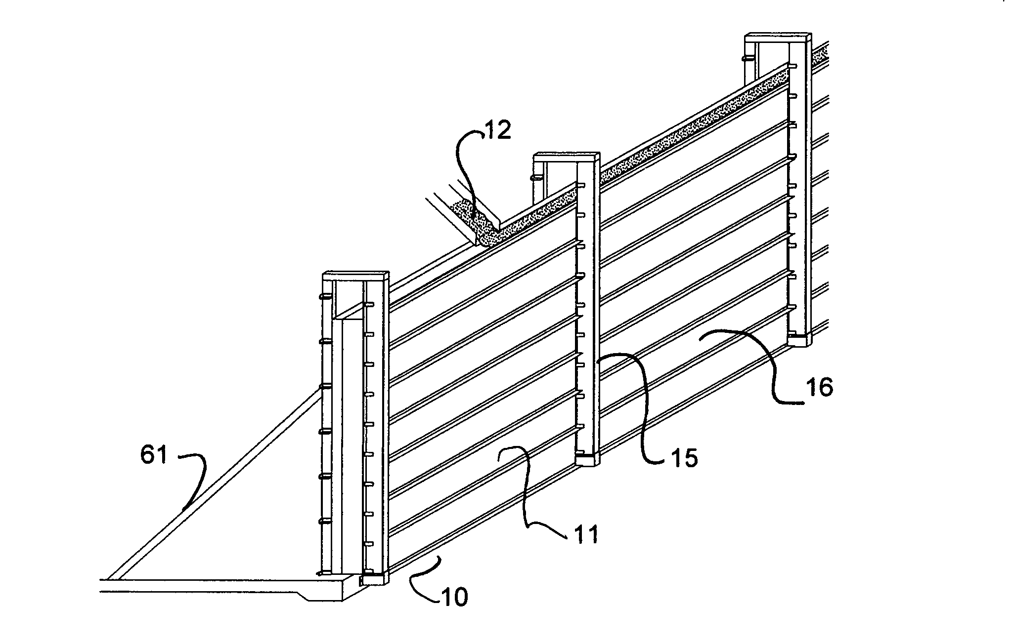 Thixotropic concrete forming system