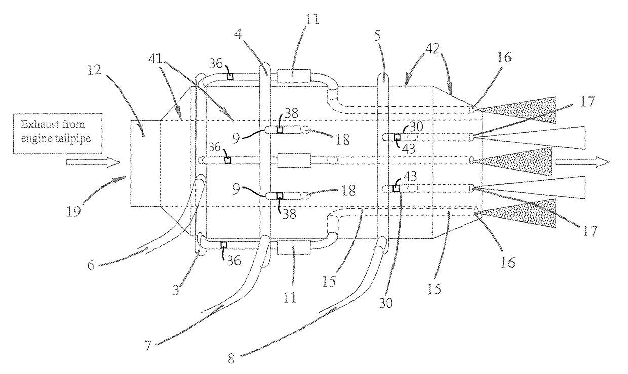 Jet engine attachment device