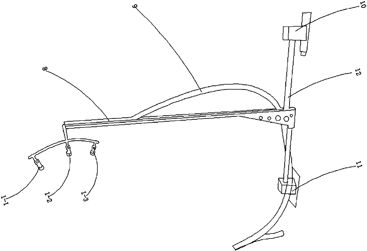 Heating frock of narrow-gap clapboard welding and using method thereof