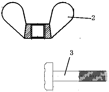 Decoration measuring tool for irregular polygons