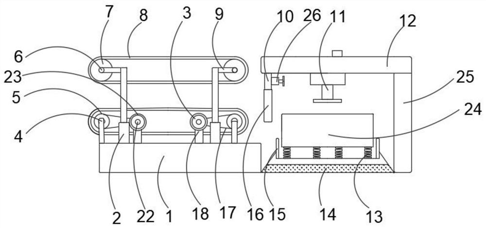 Extrusion device for aluminum pipe machining