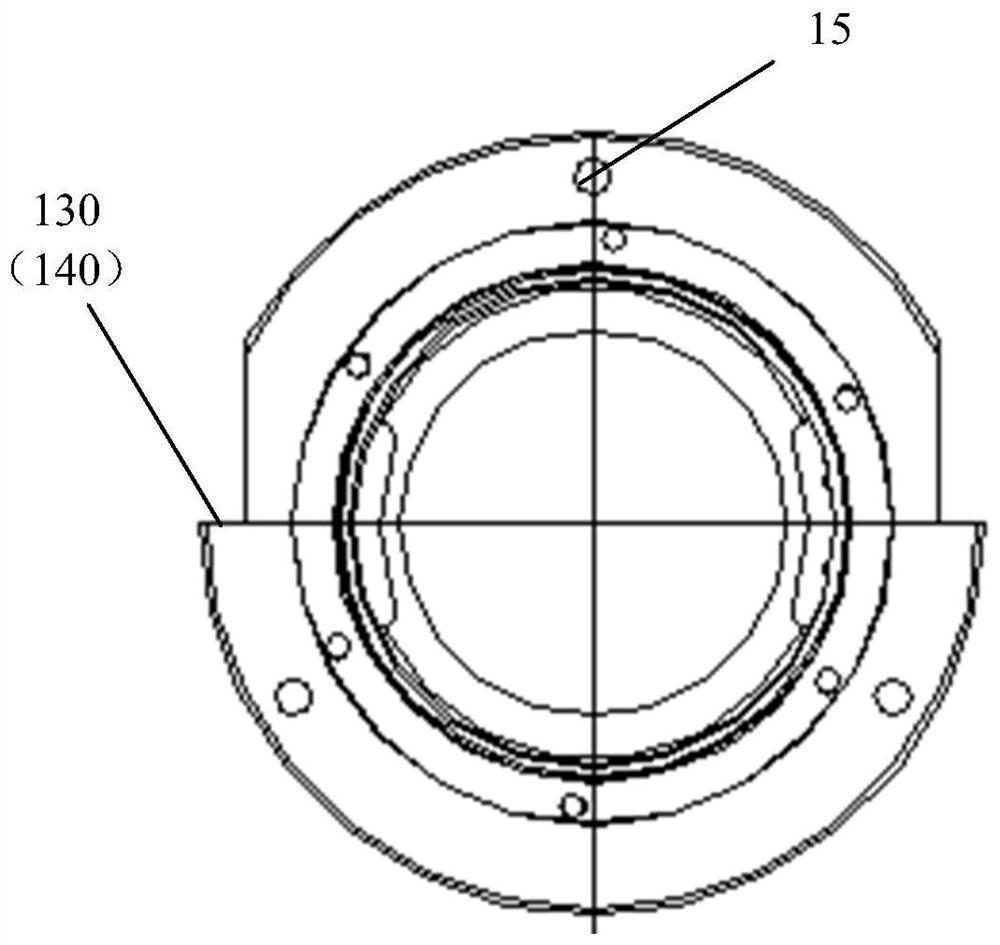 Low-pressure turbine dynamic balance system, dynamic balance tool and dynamic balance method