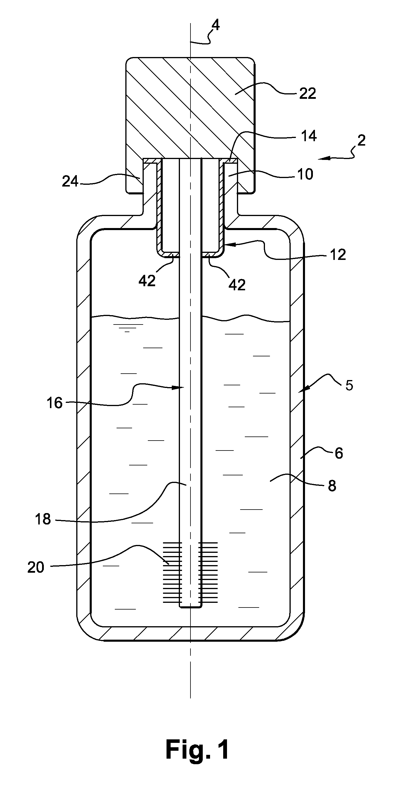 Makeup device including a wiper