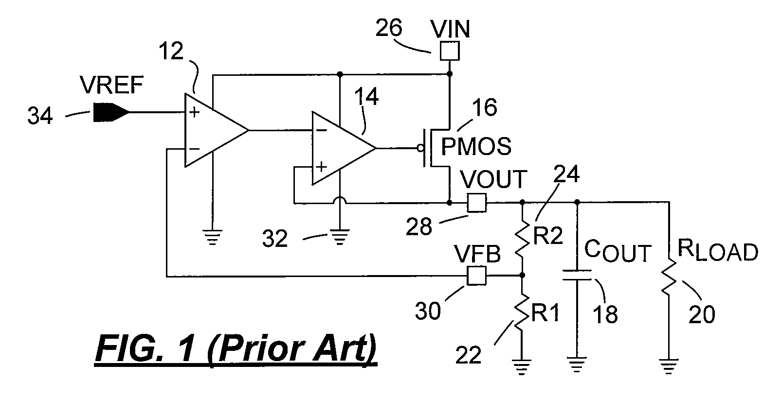 Fast low dropout voltage regulator circuit