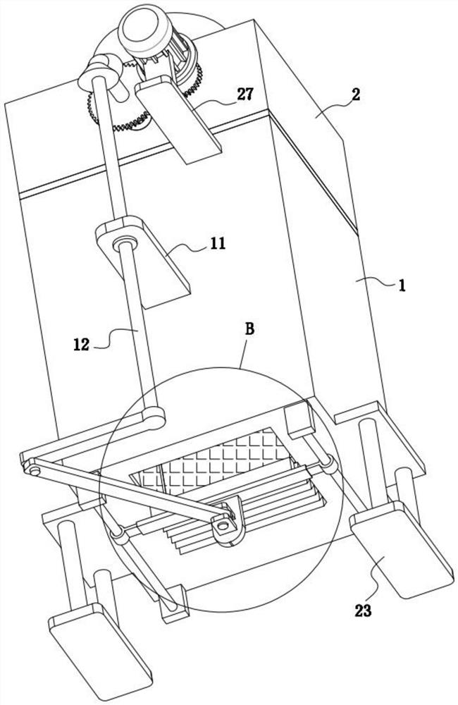 A lithium battery pack case for a communication base station