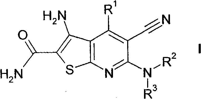 5-cyano-thienopyridines for the treatment of tumors