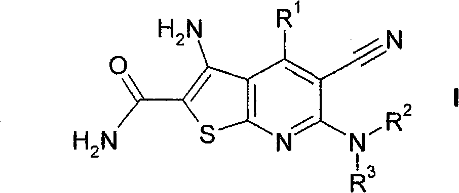 5-cyano-thienopyridines for the treatment of tumors