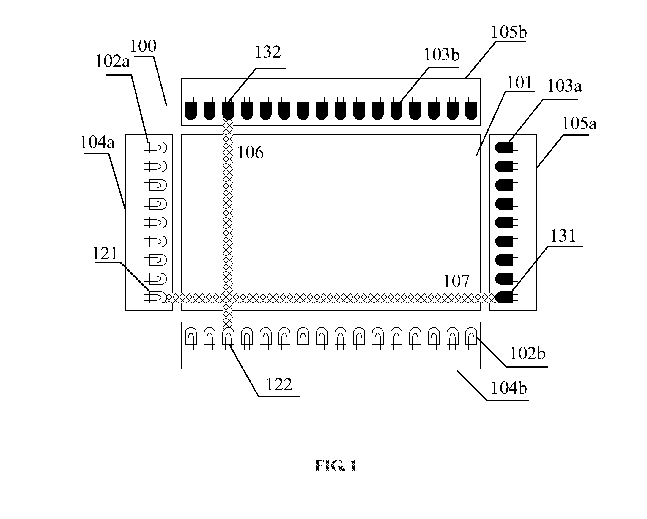 Method and device for touch identification, and touch screen