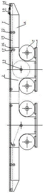 Belt type carrier-based aircraft booster system and decentralized energy storage and concentrated random boosting working method