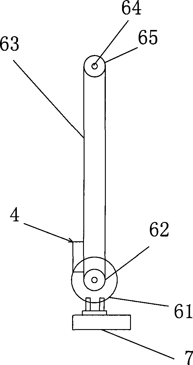 Method and apparatus for detecting contact head abrasive loss of vacuum circuit breaker