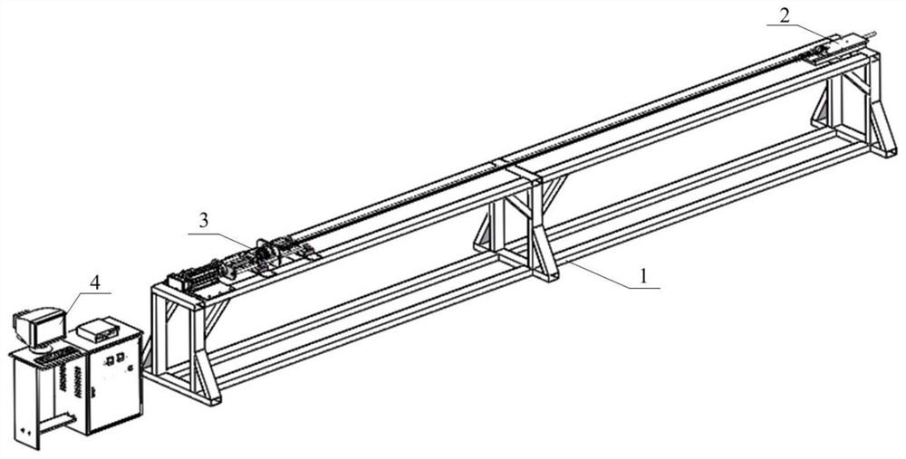 Wave glider armored cable performance test platform