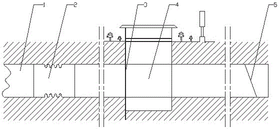 An urban underground intelligent comprehensive utility corridor