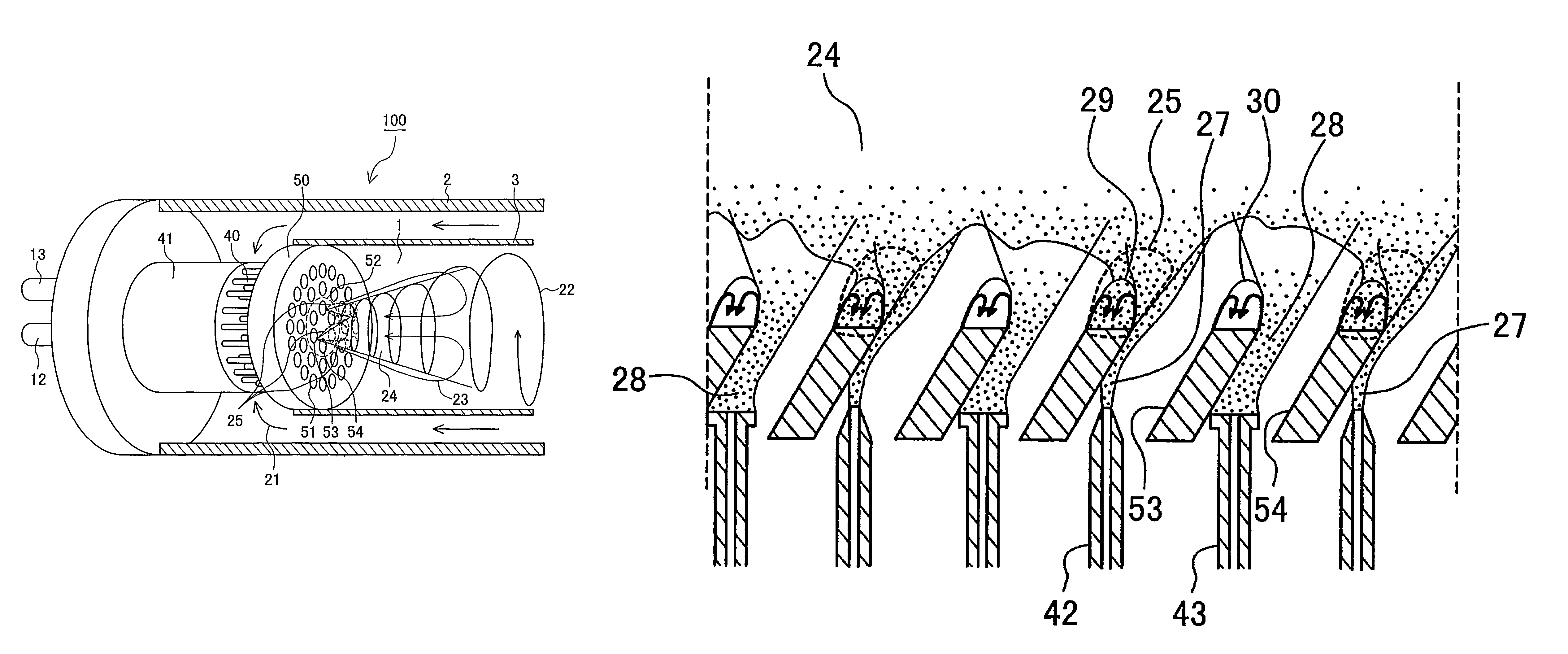 Combustor and a fuel supply method for the combustor