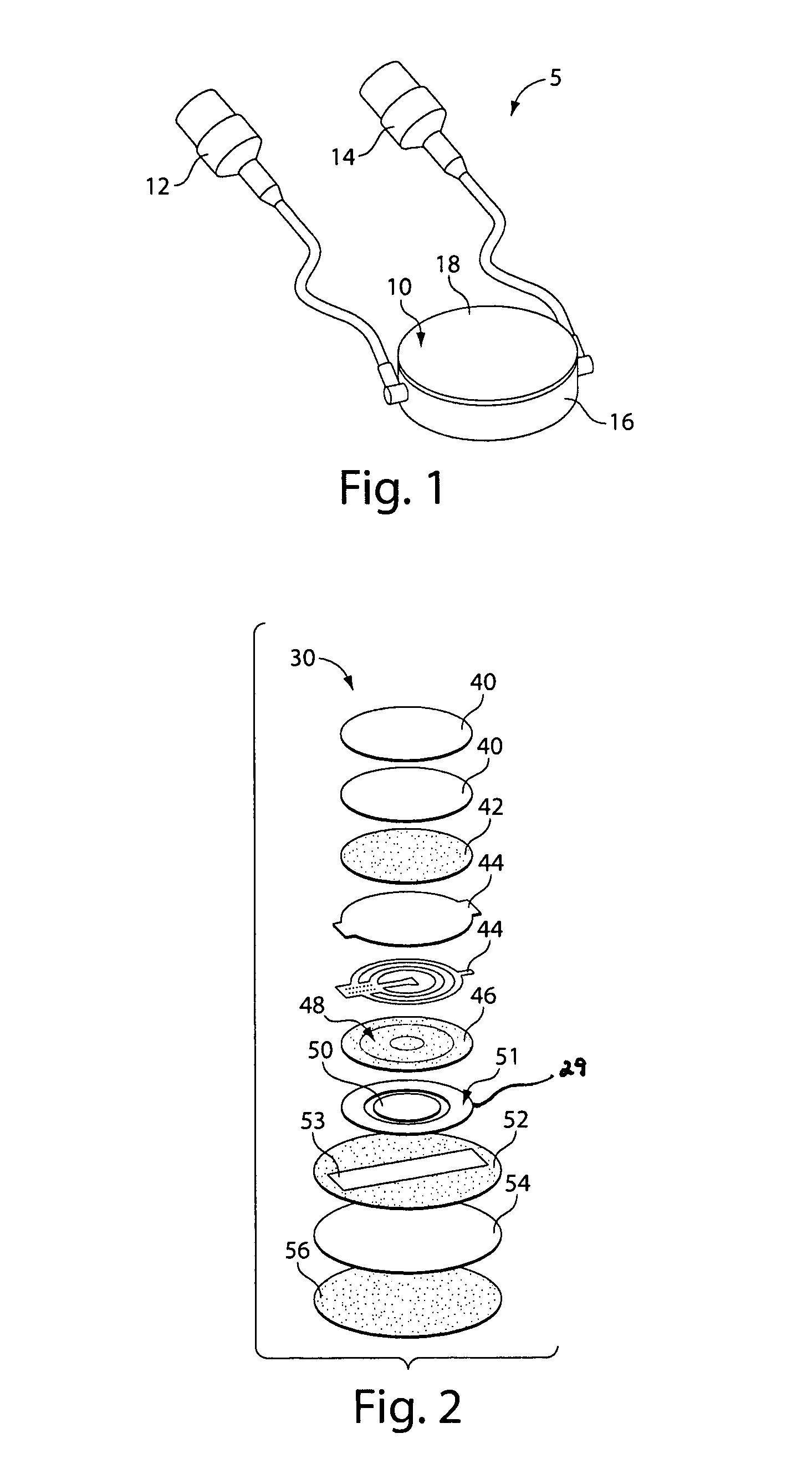 Piezoelectric damage detection device