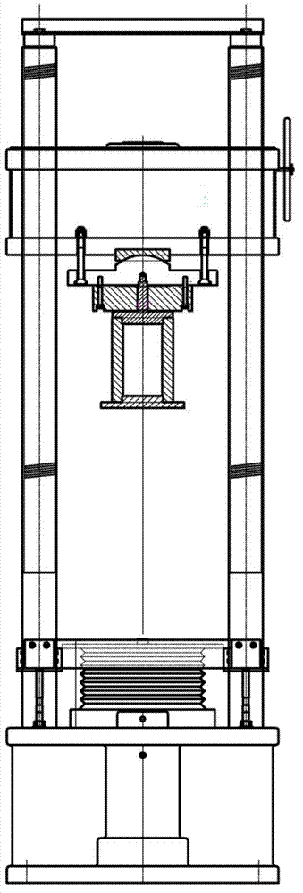 Rock-soil pressure shear rheological testing machine and testing method