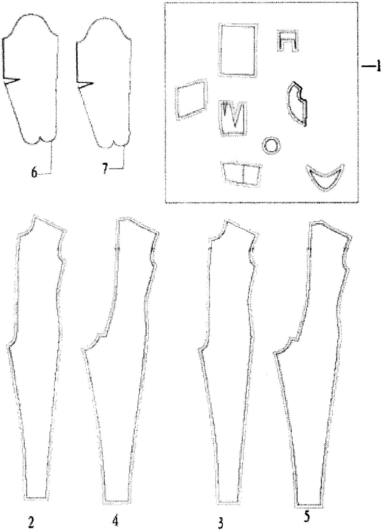 A preparation method suitable for non-uniform sweating skin of fabric sweating thermal manikin