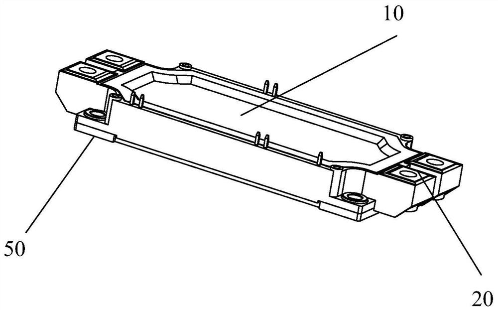 A kind of igbt power module with electromagnetic isolation function