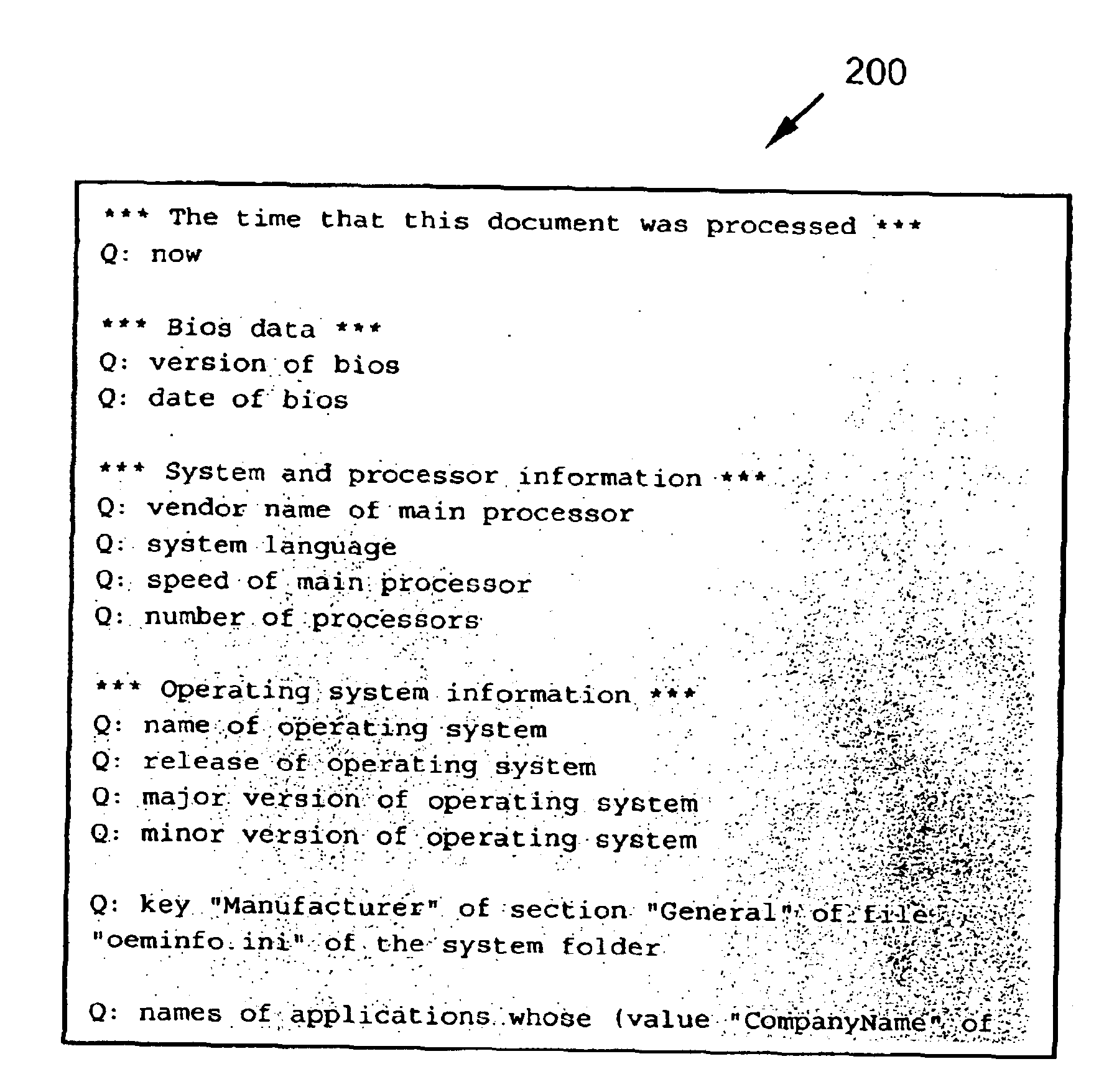 Method to remotely query, safely measure, and securely communicate configuration information of a networked computational device