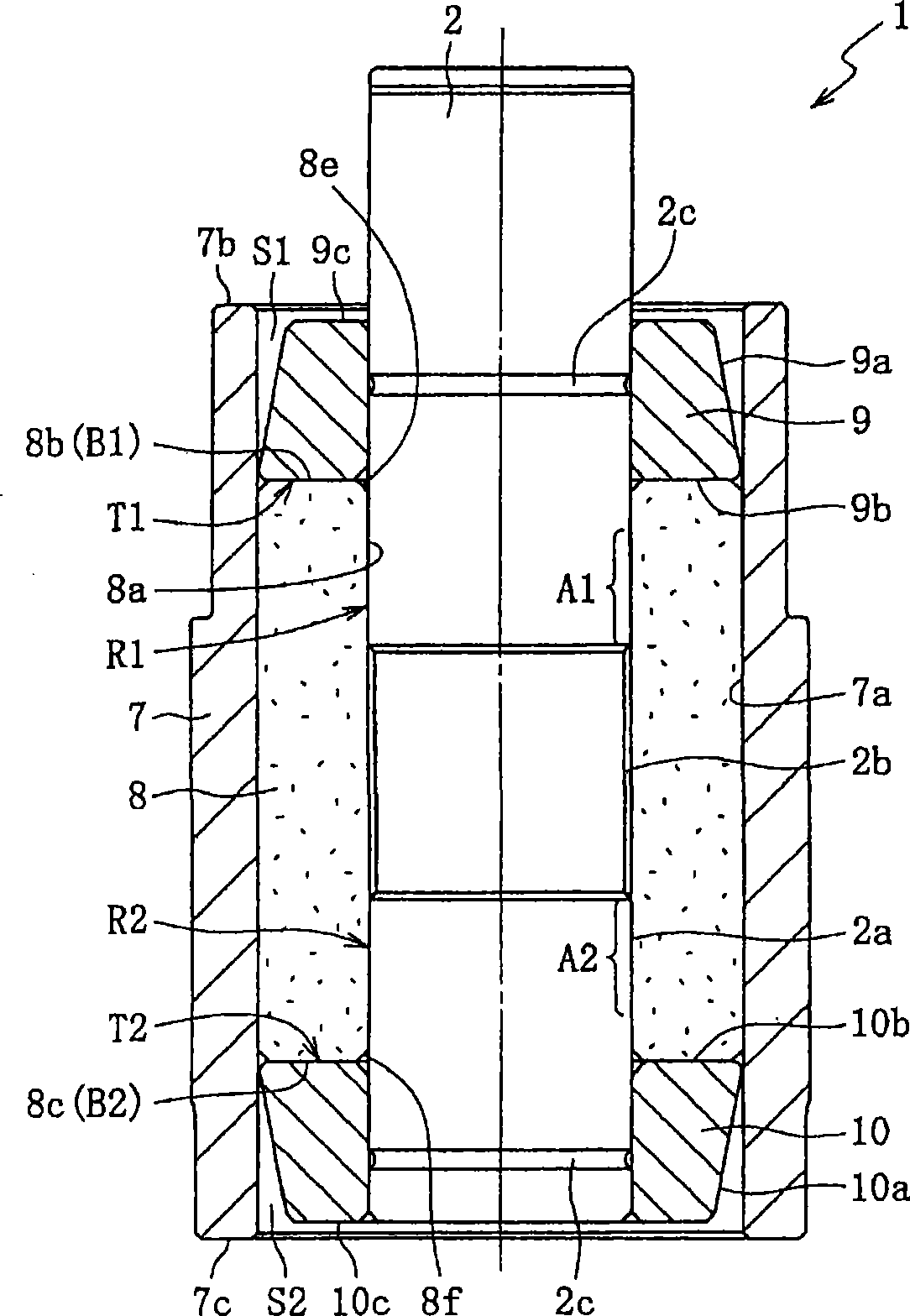 Fluid bearing device