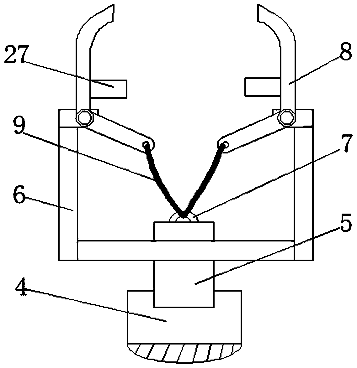 Automobile metal pipe mold smoothening and grinding device