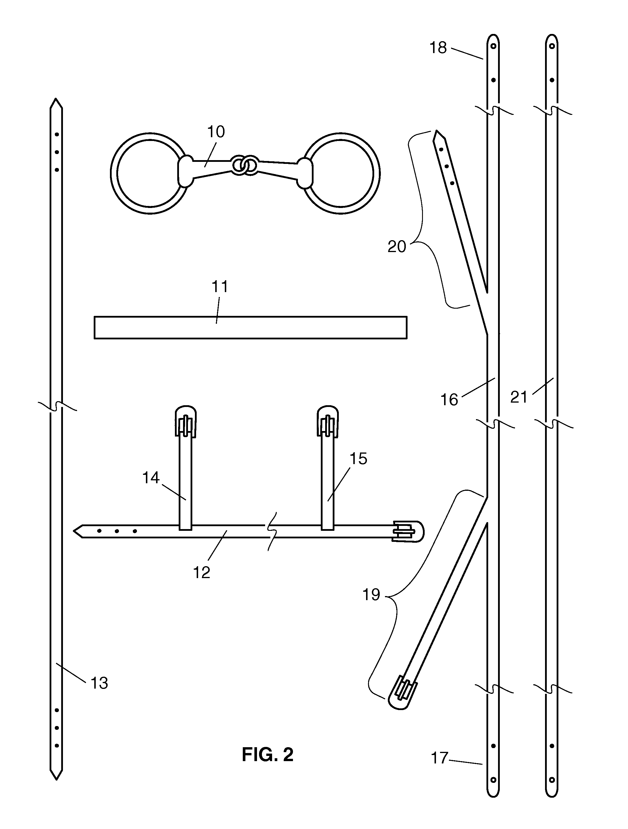 Contoured construction for improved fit in horse bridles