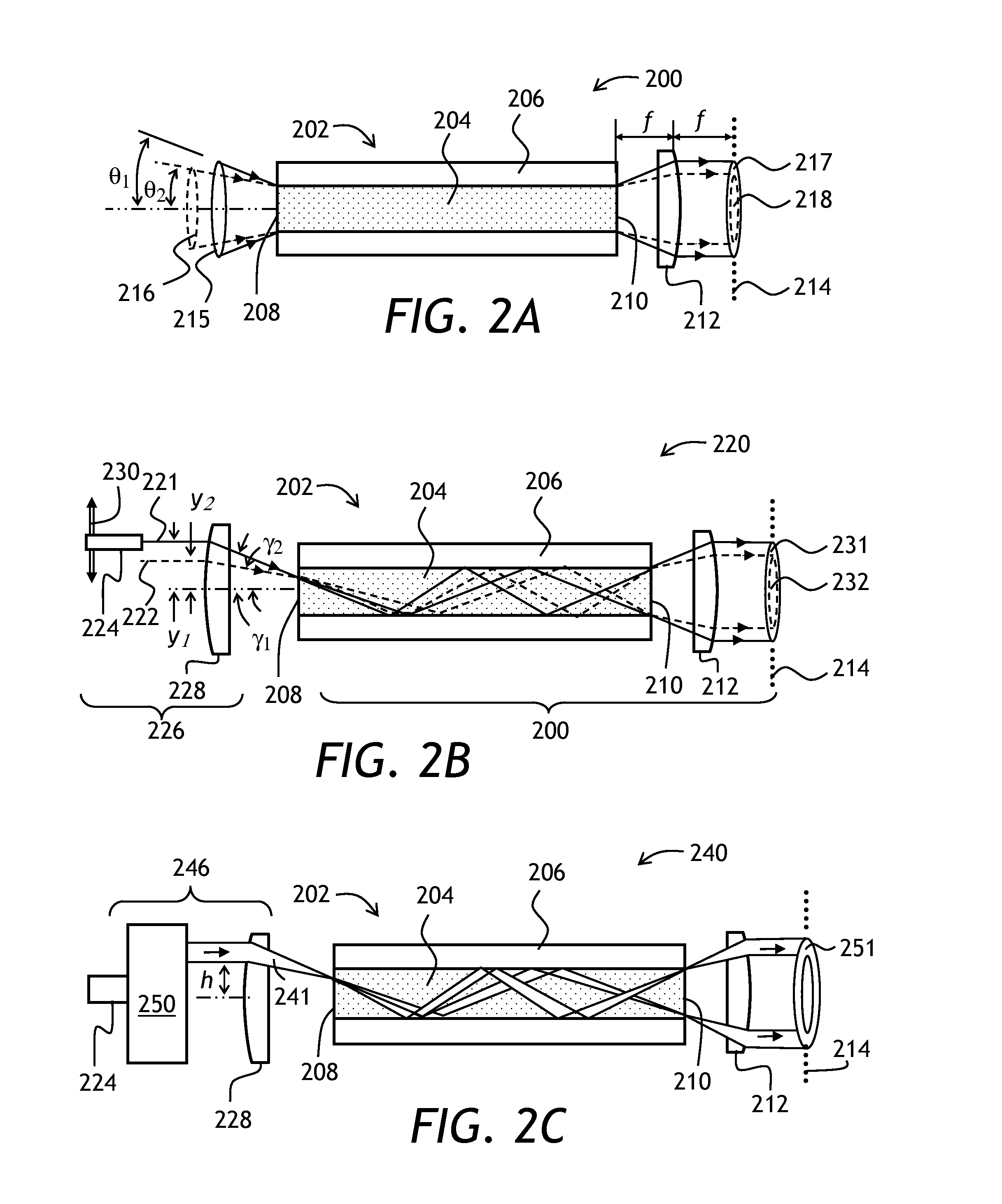 Varying beam parameter product of a laser beam