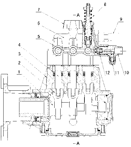 Crankshaft type high-pressure cleaning pump