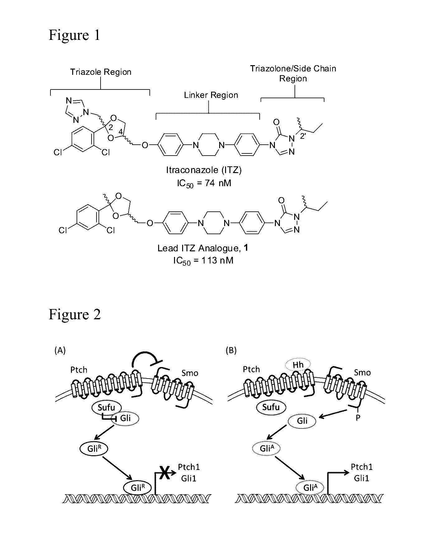 Itraconazole analogues and methods of use thereof