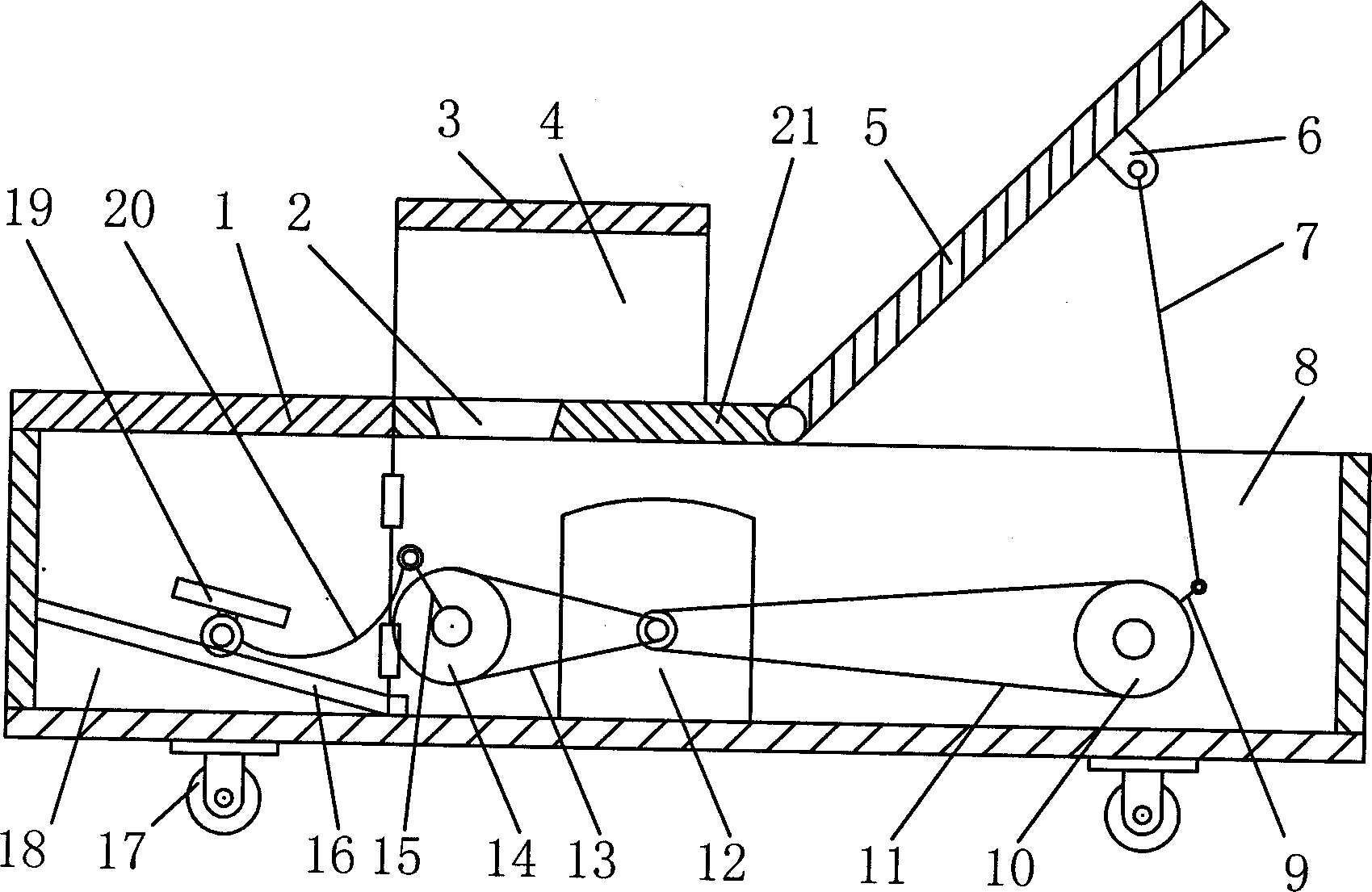 Paralyzed patient rehabilitation bed