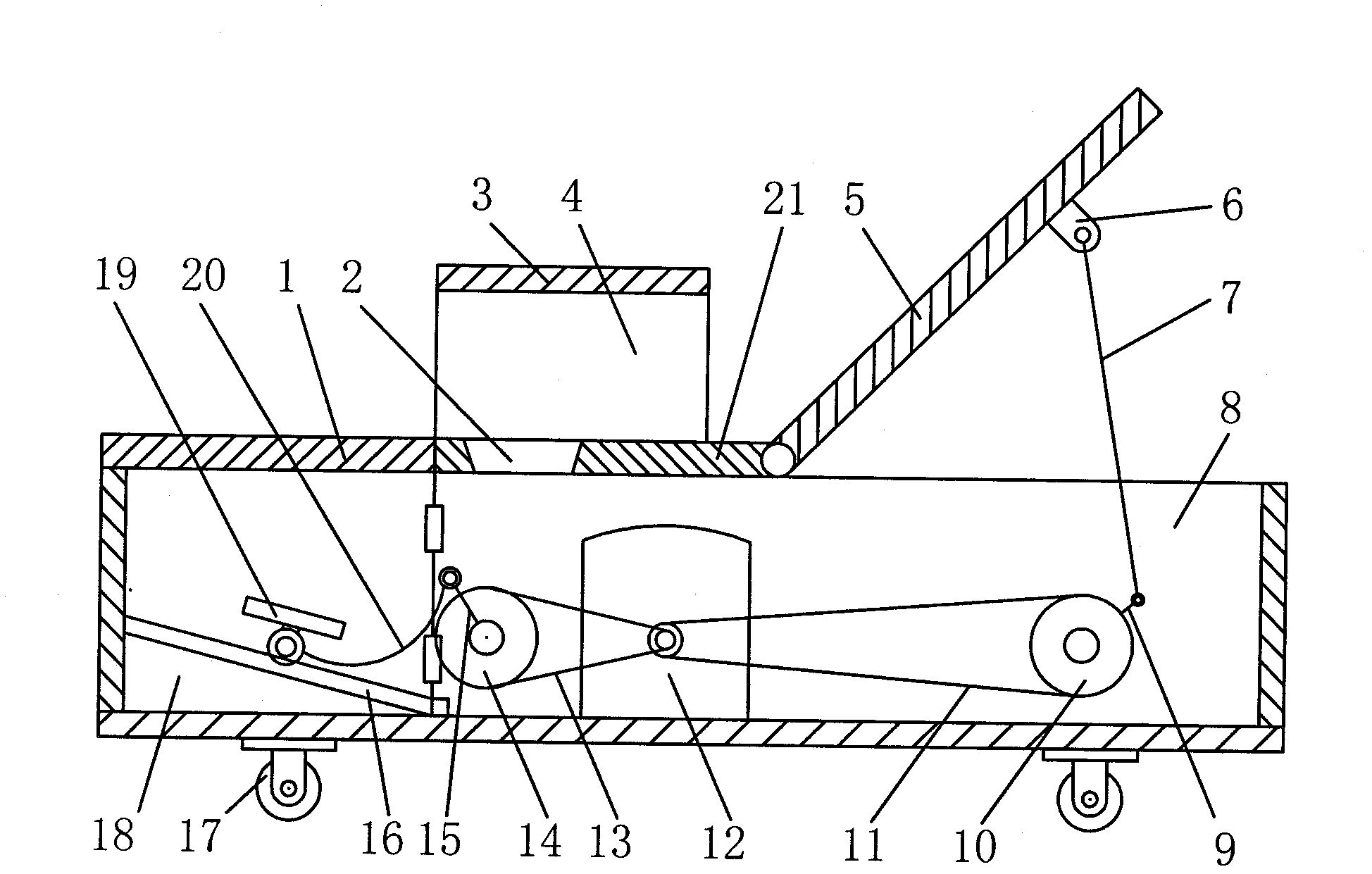 Paralyzed patient rehabilitation bed