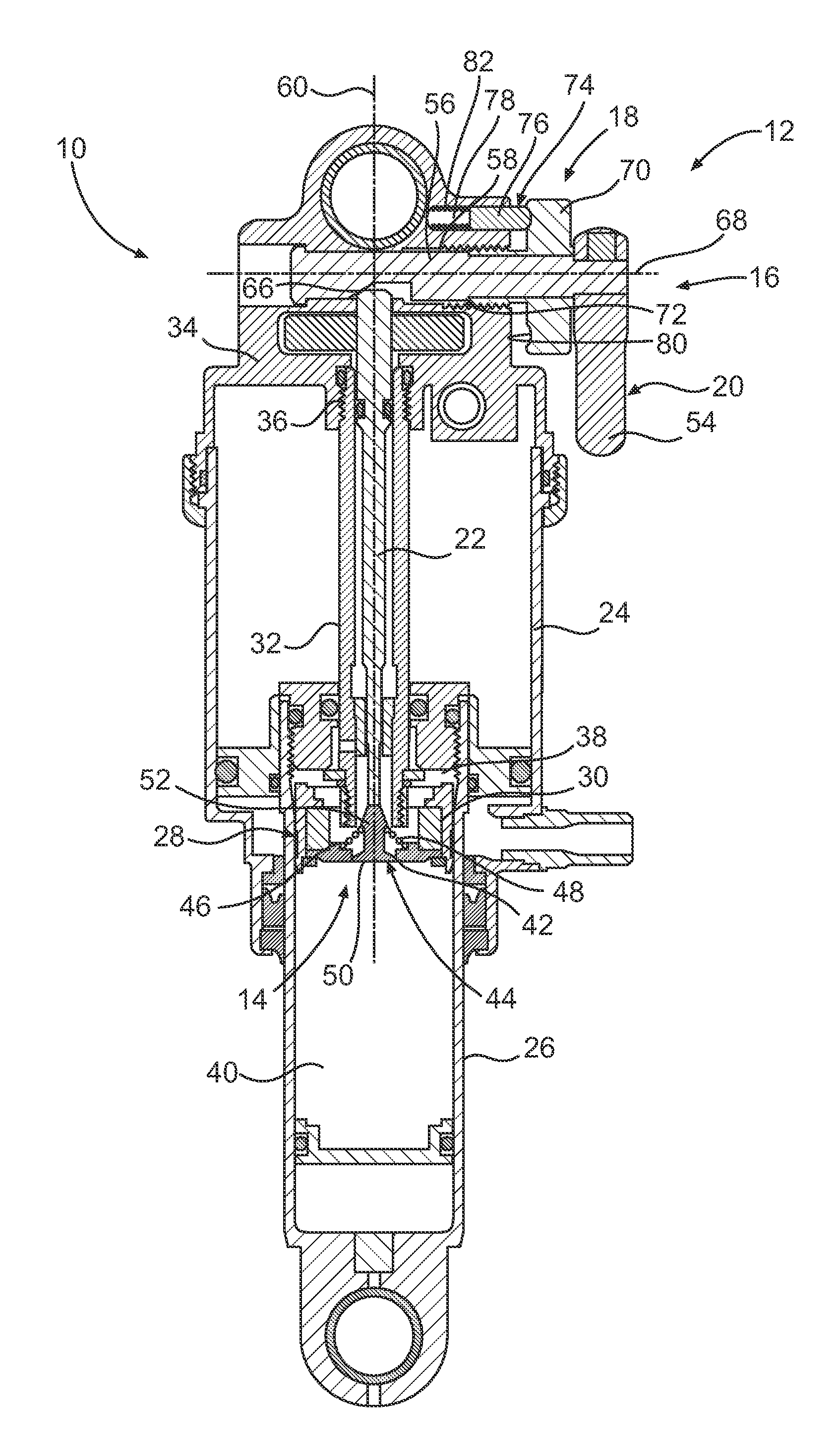 Actuator apparatus for controlling a valve mechanism of a suspension system