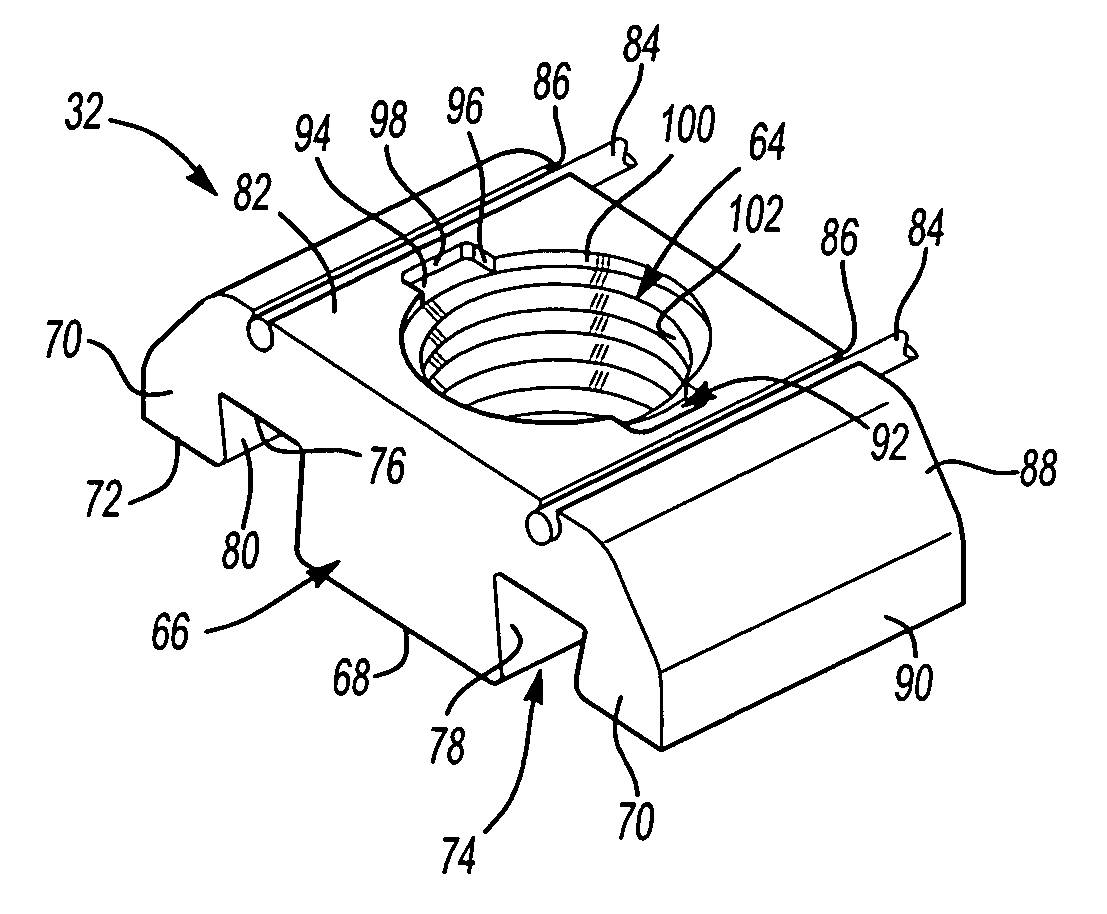 Nut feed system and nut