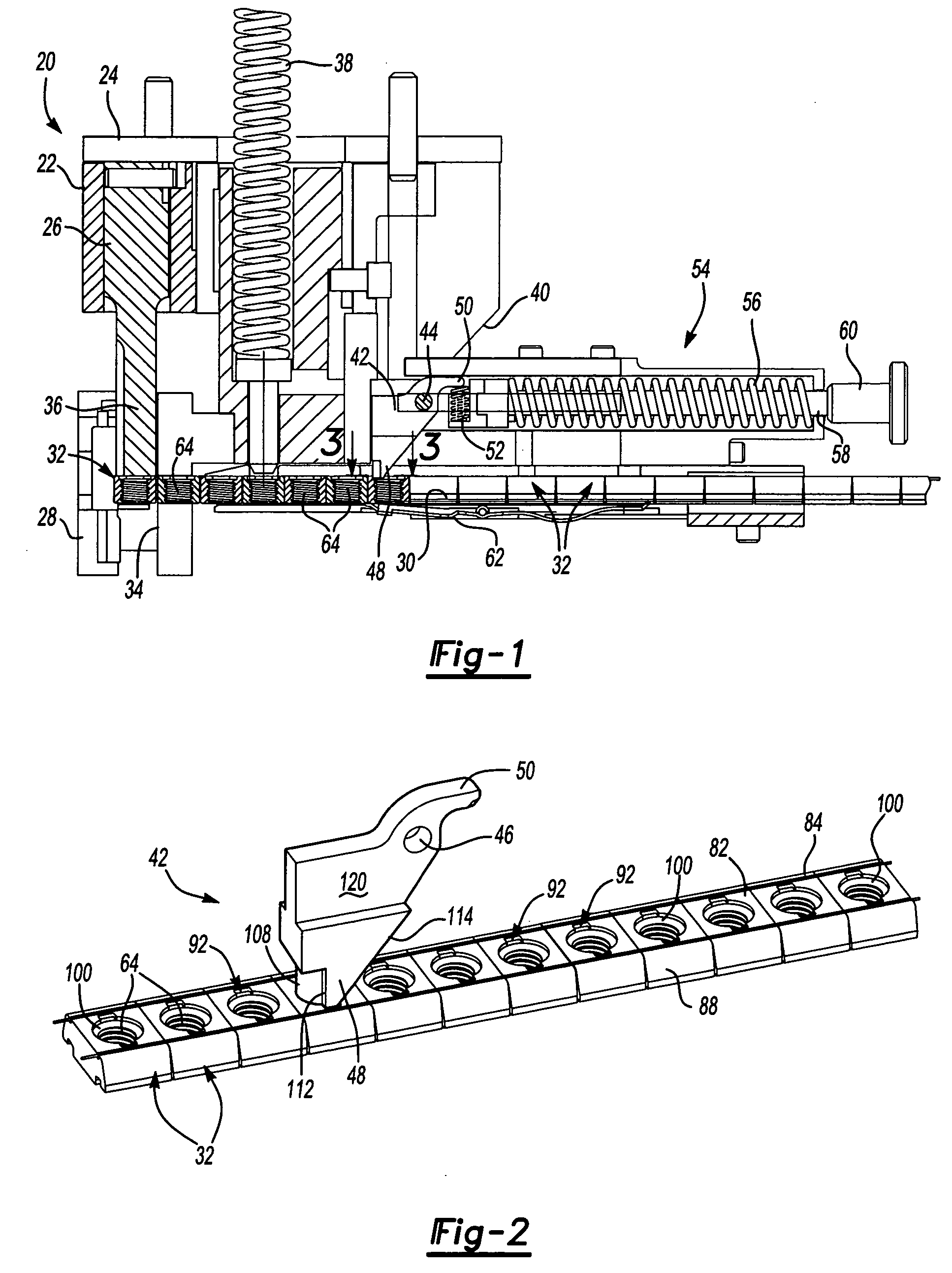 Nut feed system and nut