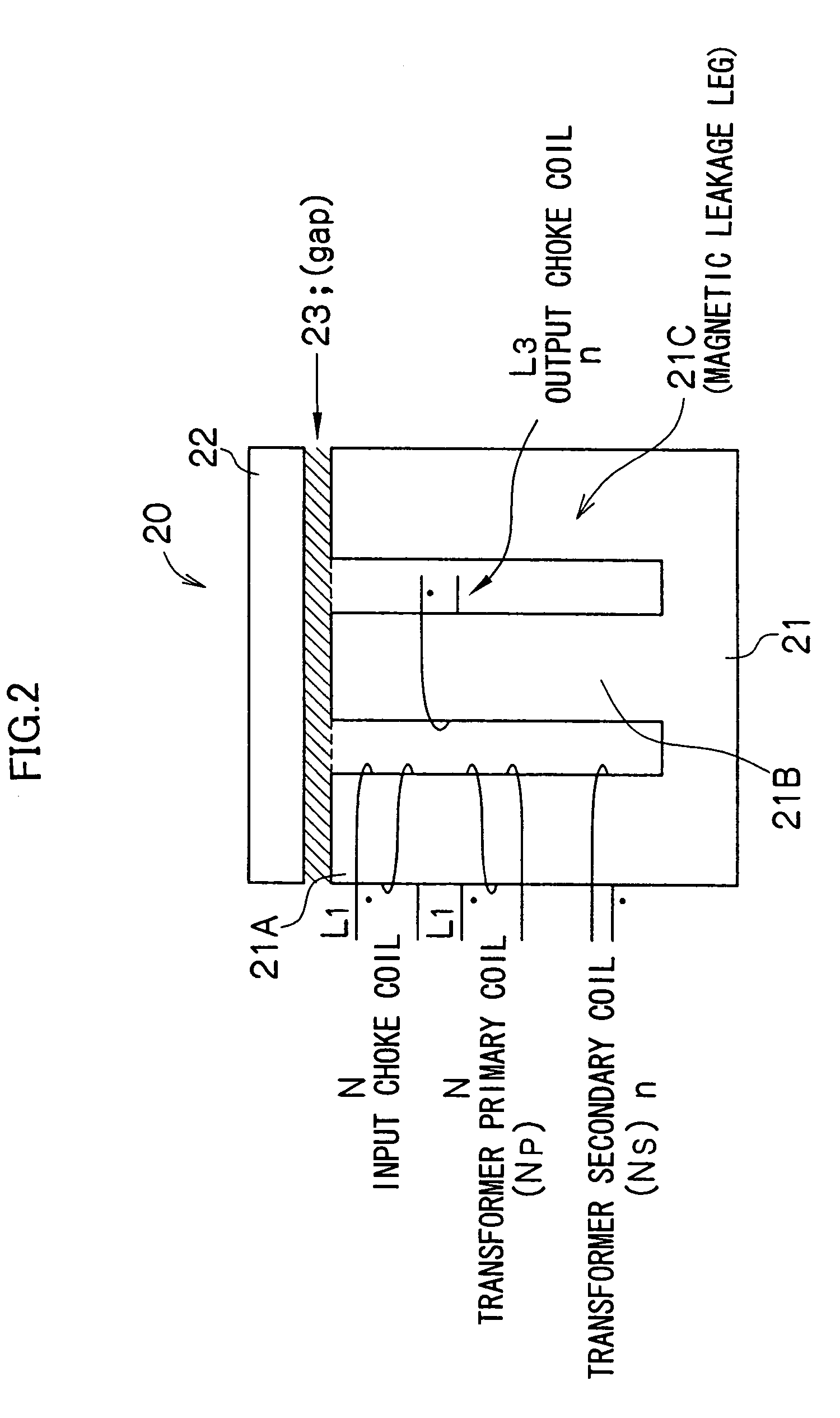 Insulating switching DC/DC converter