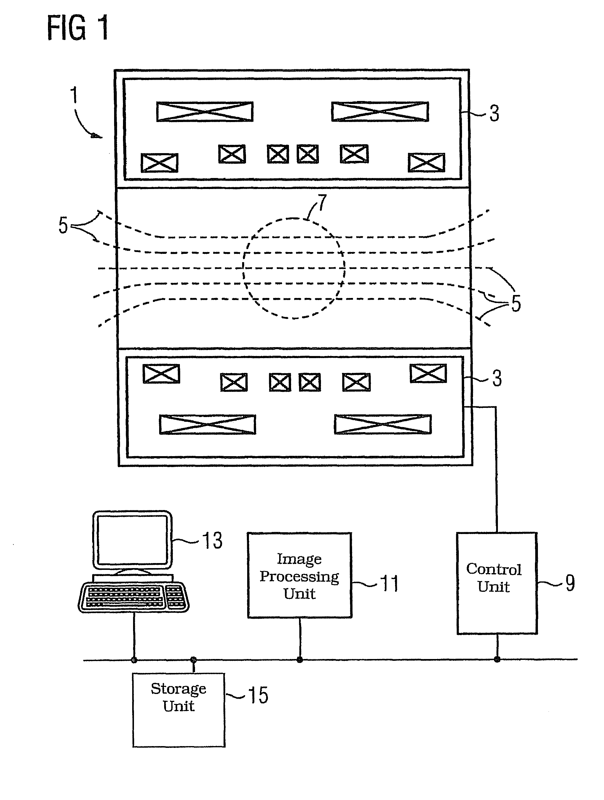 Method for determining local deviations of a main magnetic field of a magnetic resonance device