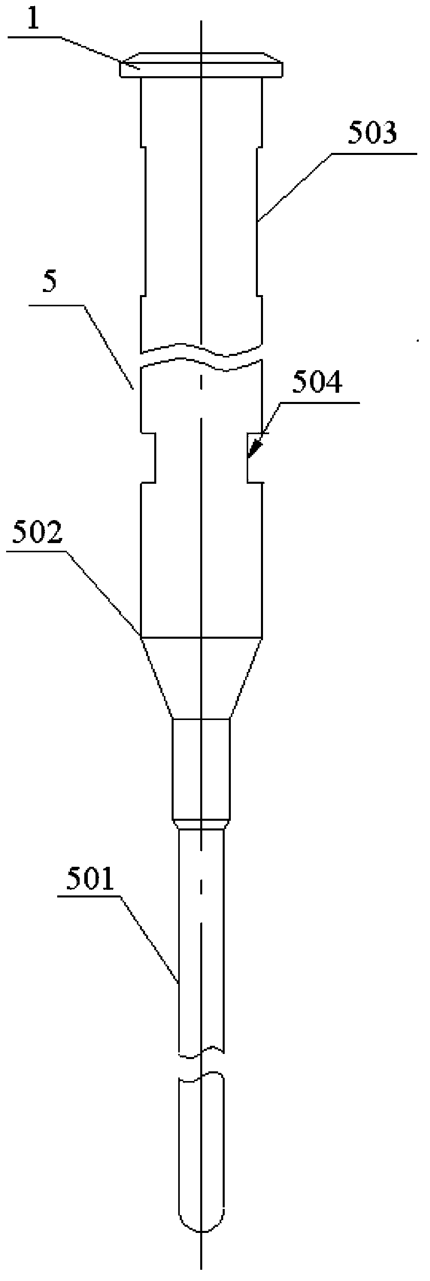 Detection apparatus for neutron flux and temperature of reactor core