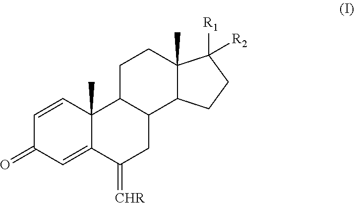 Process for obtaining 6-alkylidenandrost-1, 4-diene-3-one