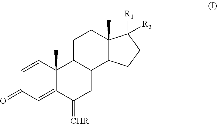 Process for obtaining 6-alkylidenandrost-1, 4-diene-3-one