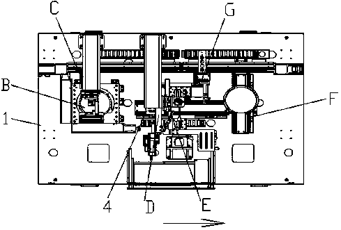 Bar detection mechanism and working method thereof