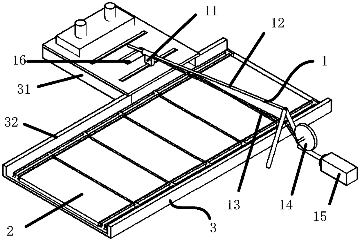 Electromagnetic chip removal mechanism and chip removal device