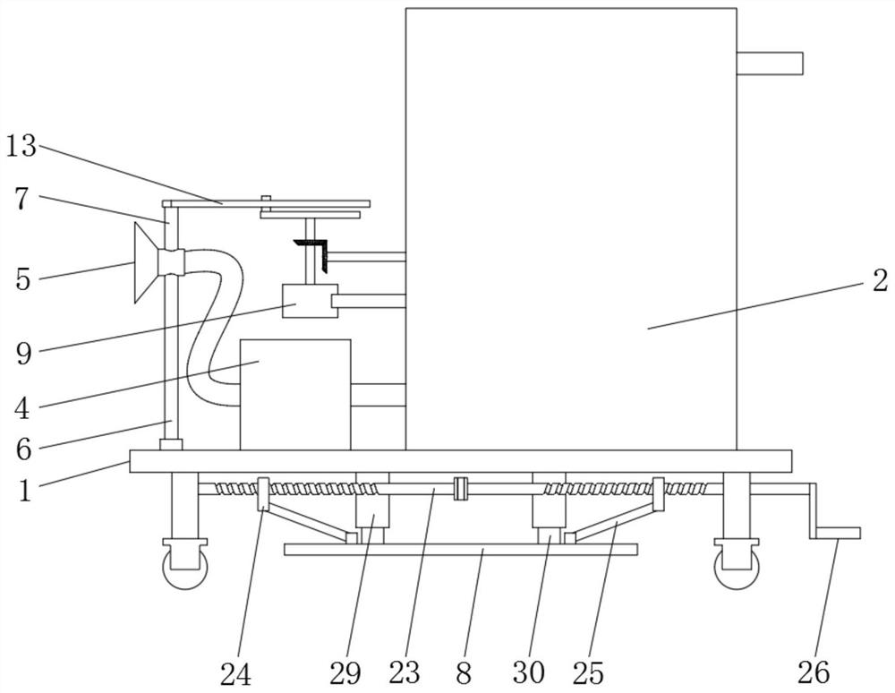 Clinical anesthetic gas purification device and method for anesthesiology department