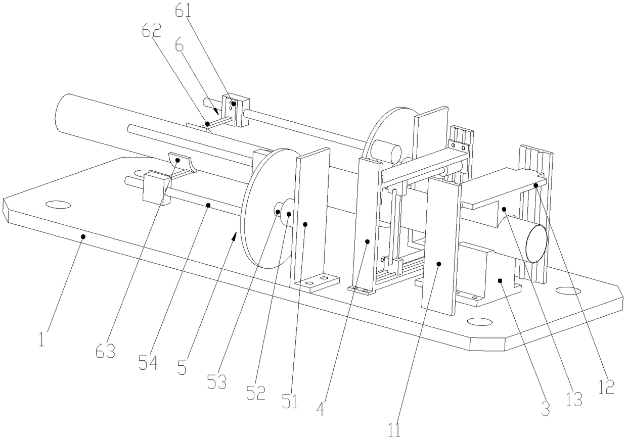 Automatic feeding cutting device of frequency converter heat dissipating pipe