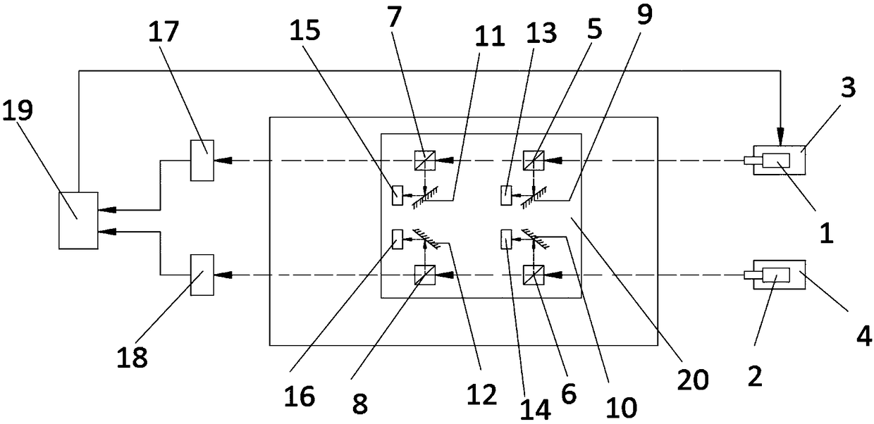 A Laser Guidance System Driven by Suspension of Moving Parts of Machine Tool