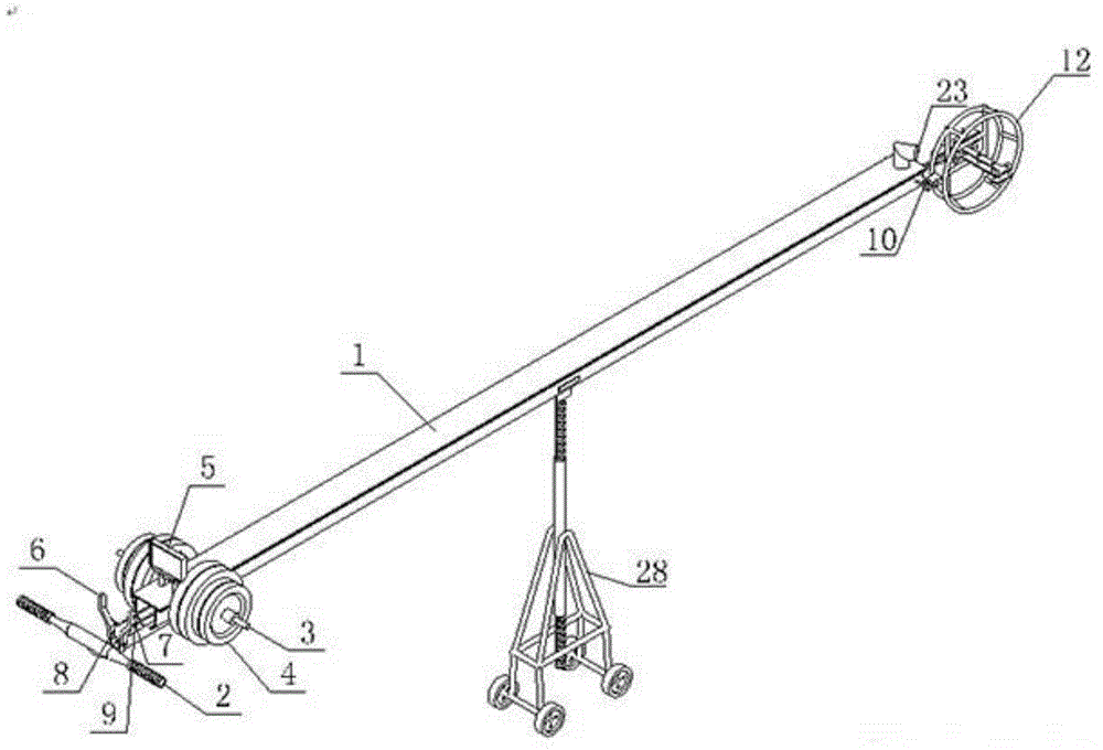 Method for clearing off brick residues at broken holes in wall of coke oven hot repair carbonization chamber