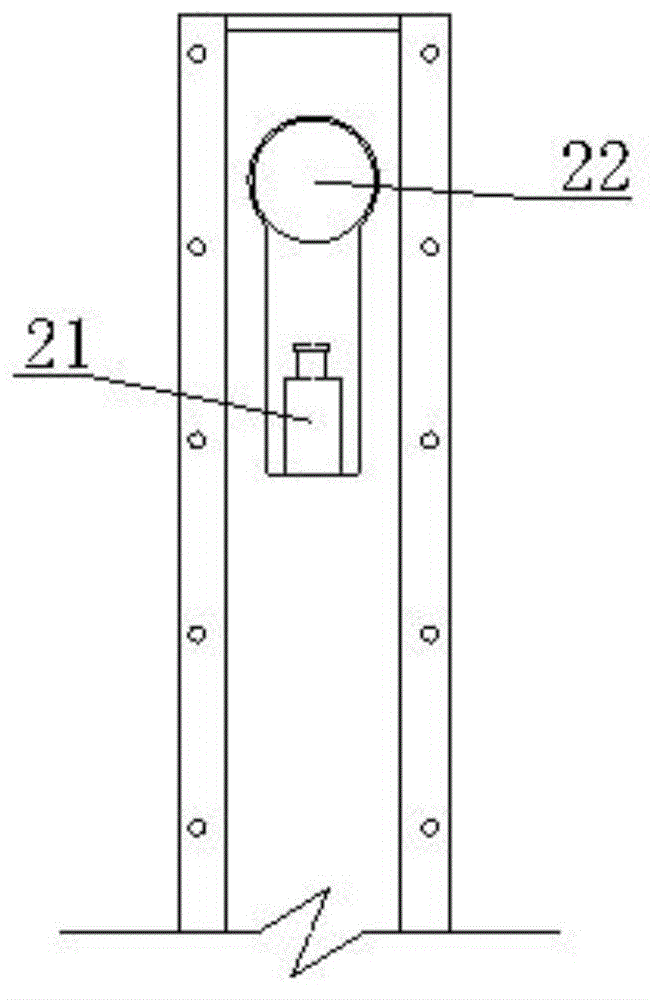 Method for clearing off brick residues at broken holes in wall of coke oven hot repair carbonization chamber