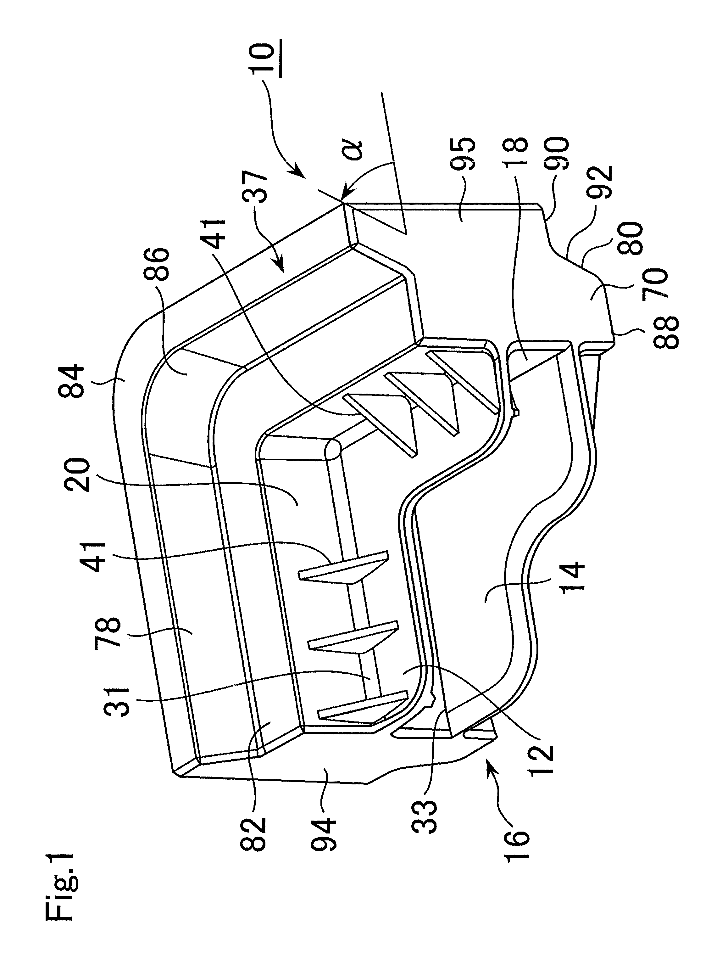 Module for stacking thin panels and method of stacking thin panels